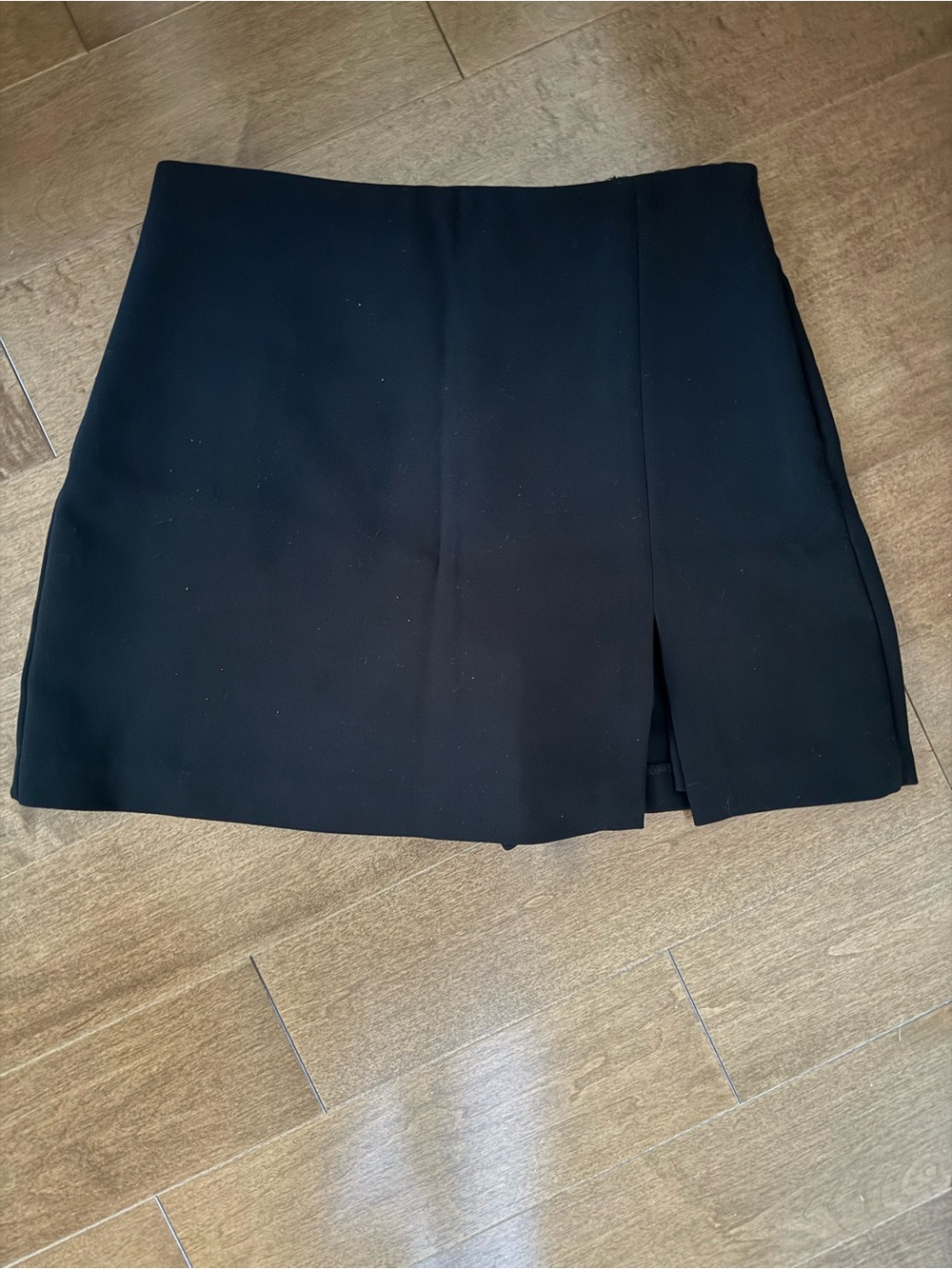 Zara Mini Skort Black Size Medium